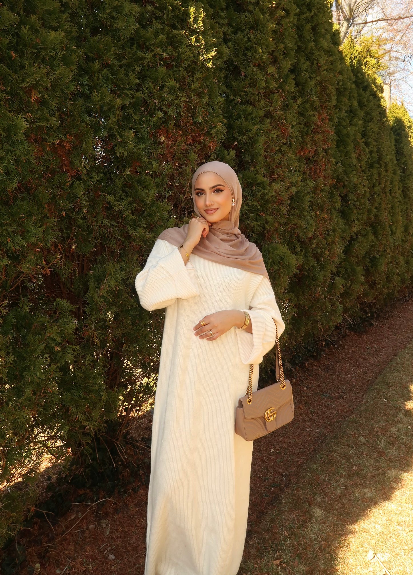 Knitted Winter Abaya
