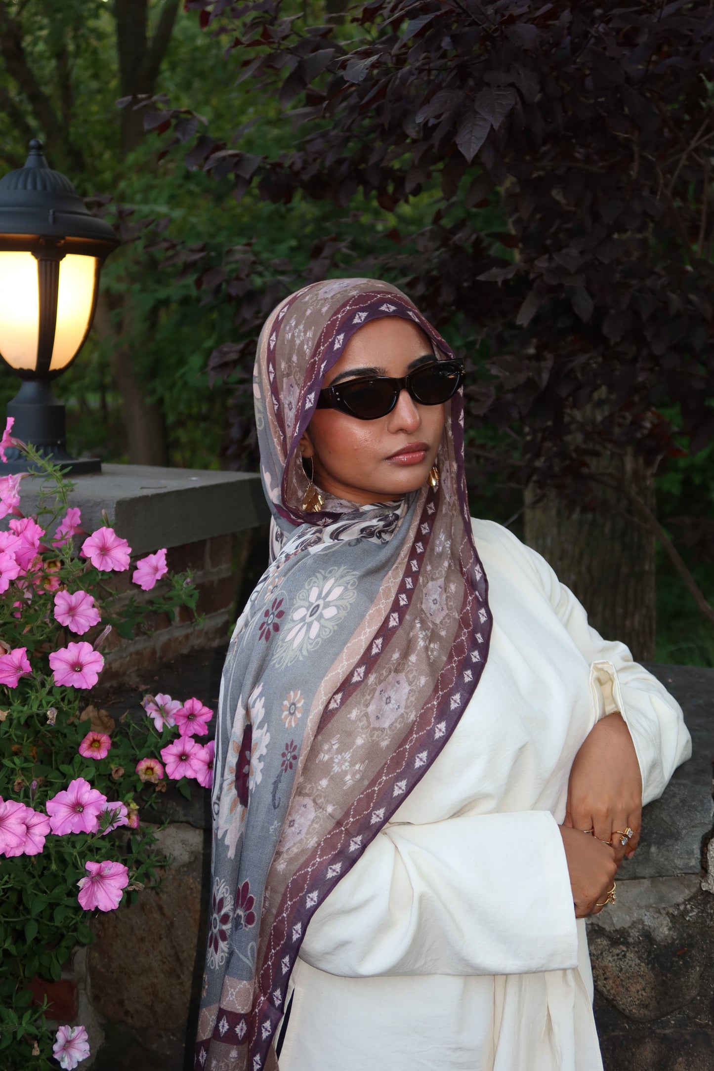 Autumn Sage Pashmina