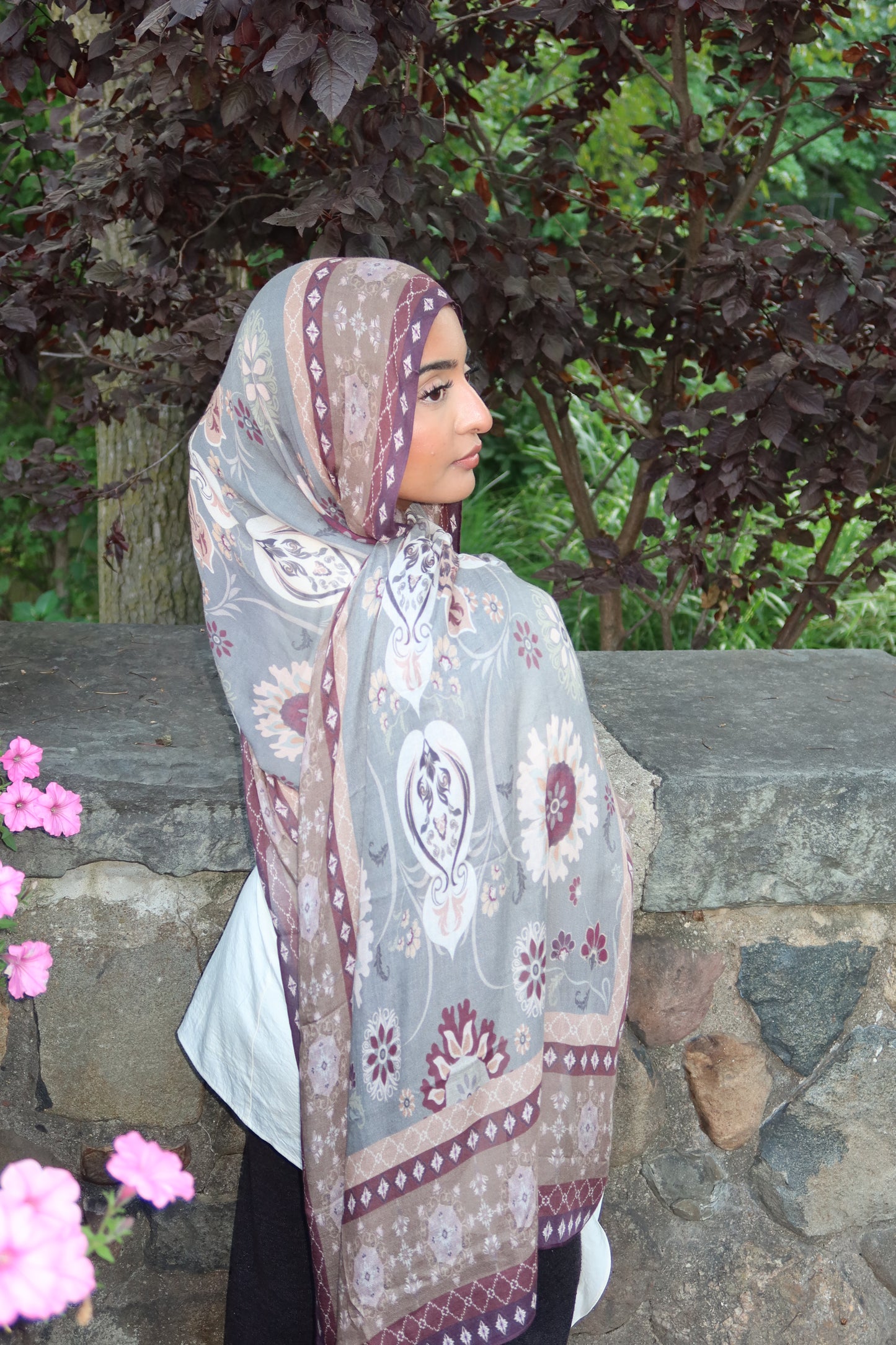 Autumn Sage Pashmina
