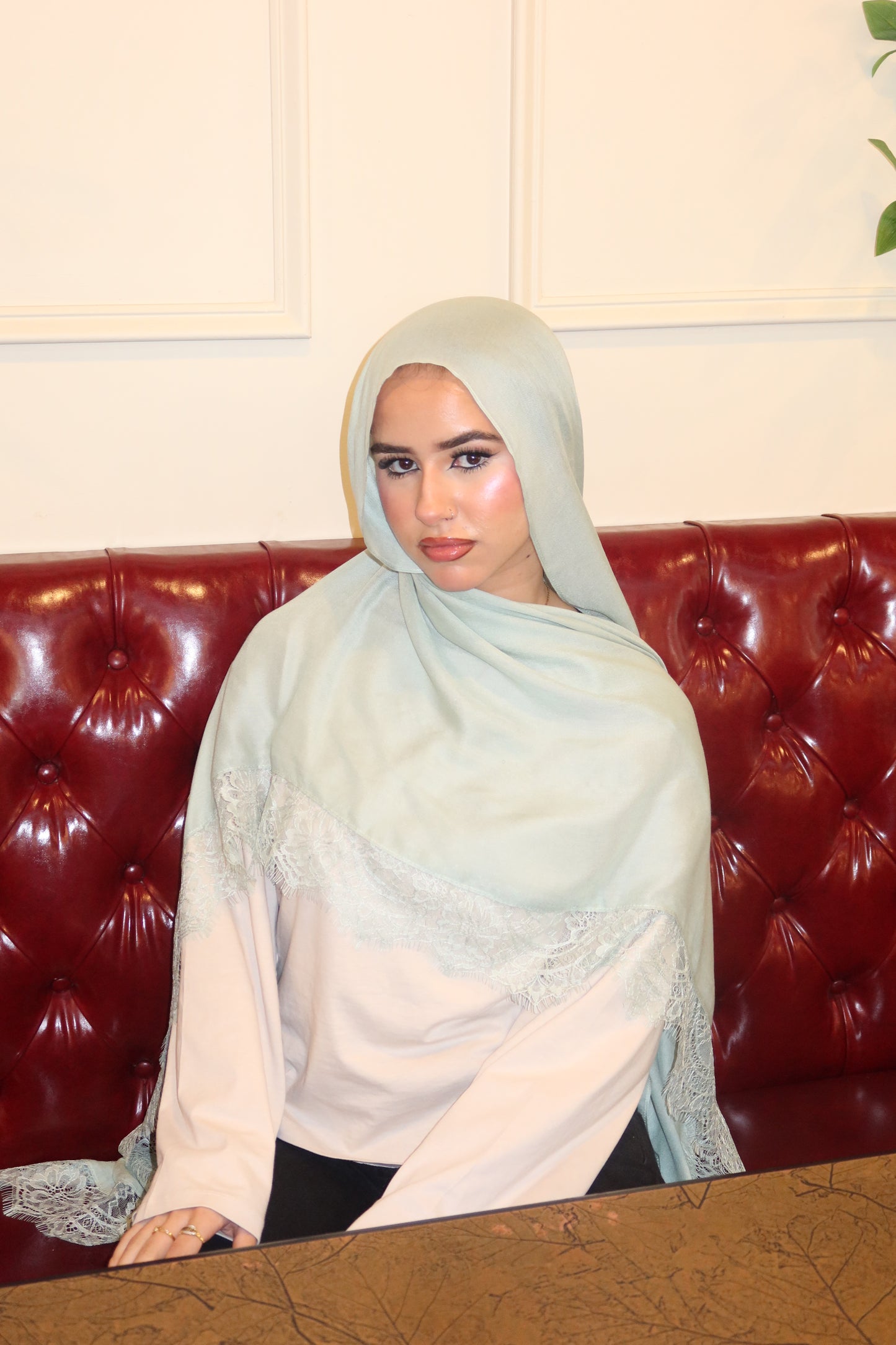 Mint Green Lace
