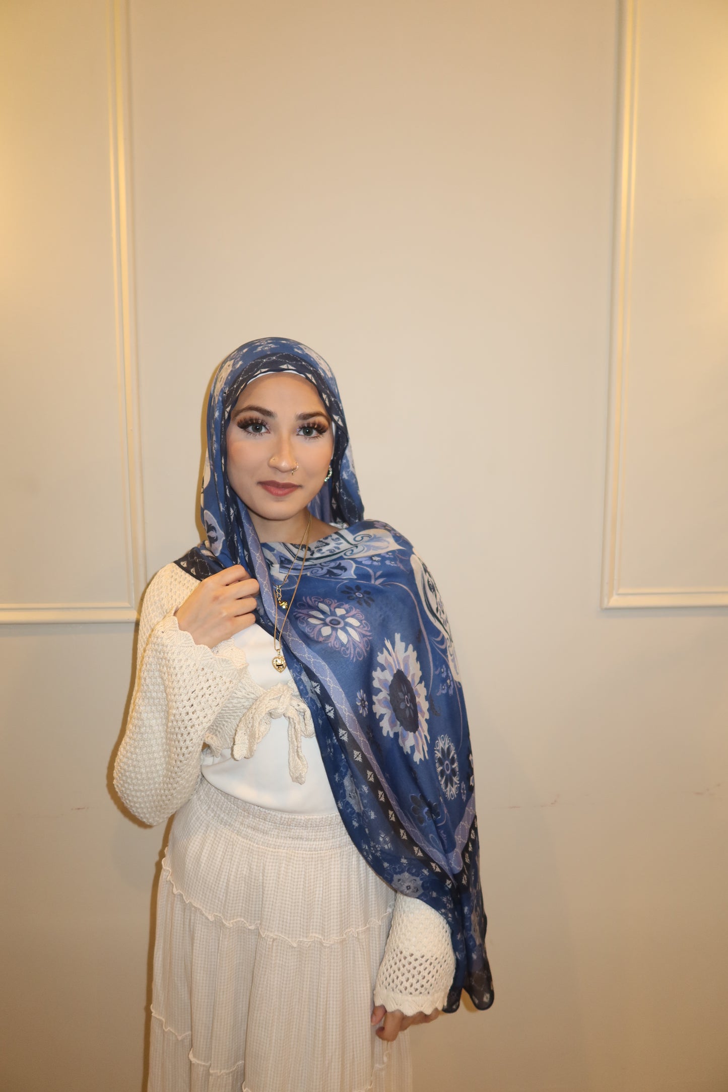 Royal Blue Pashmina