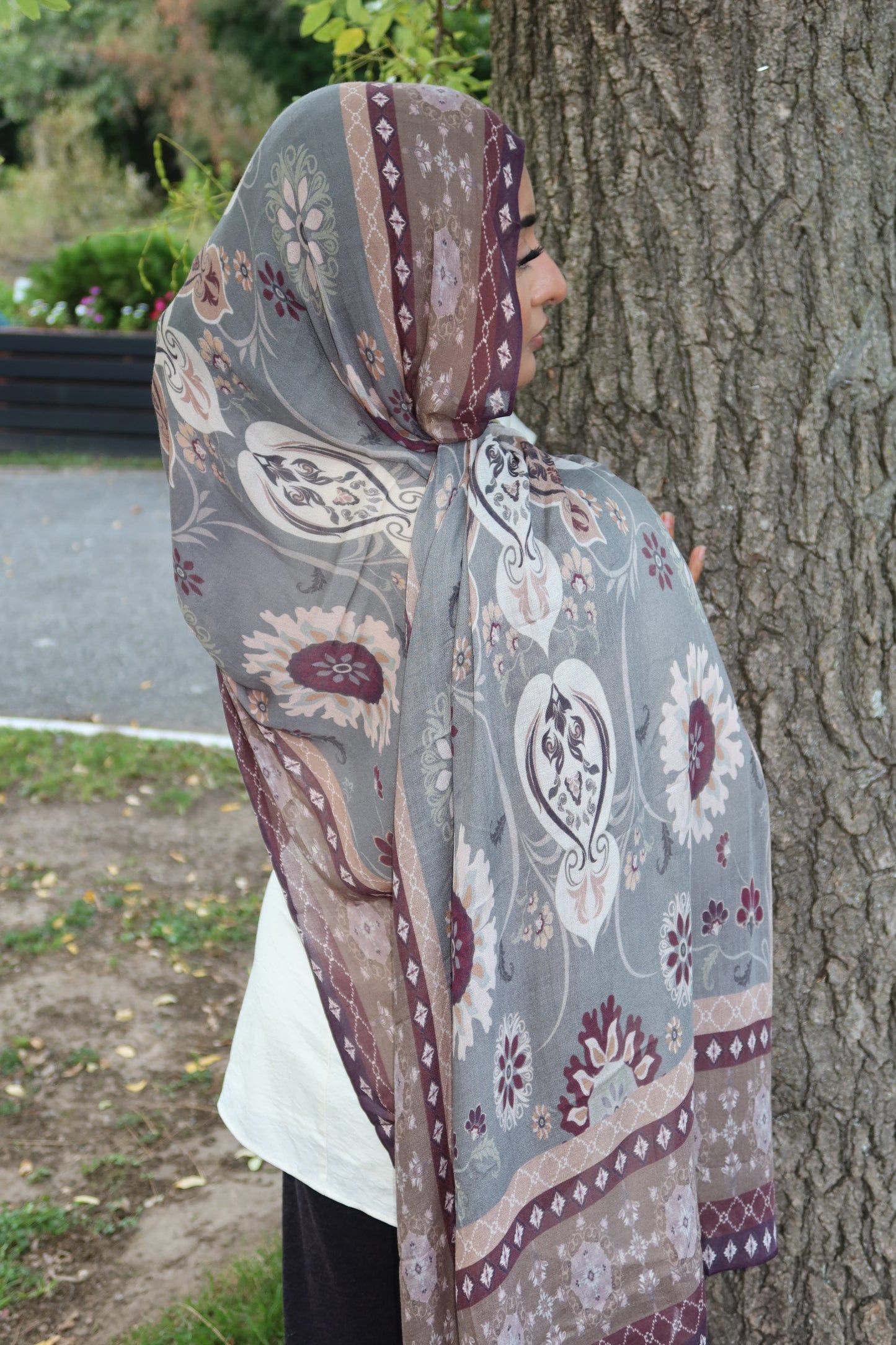 Autumn Sage Pashmina