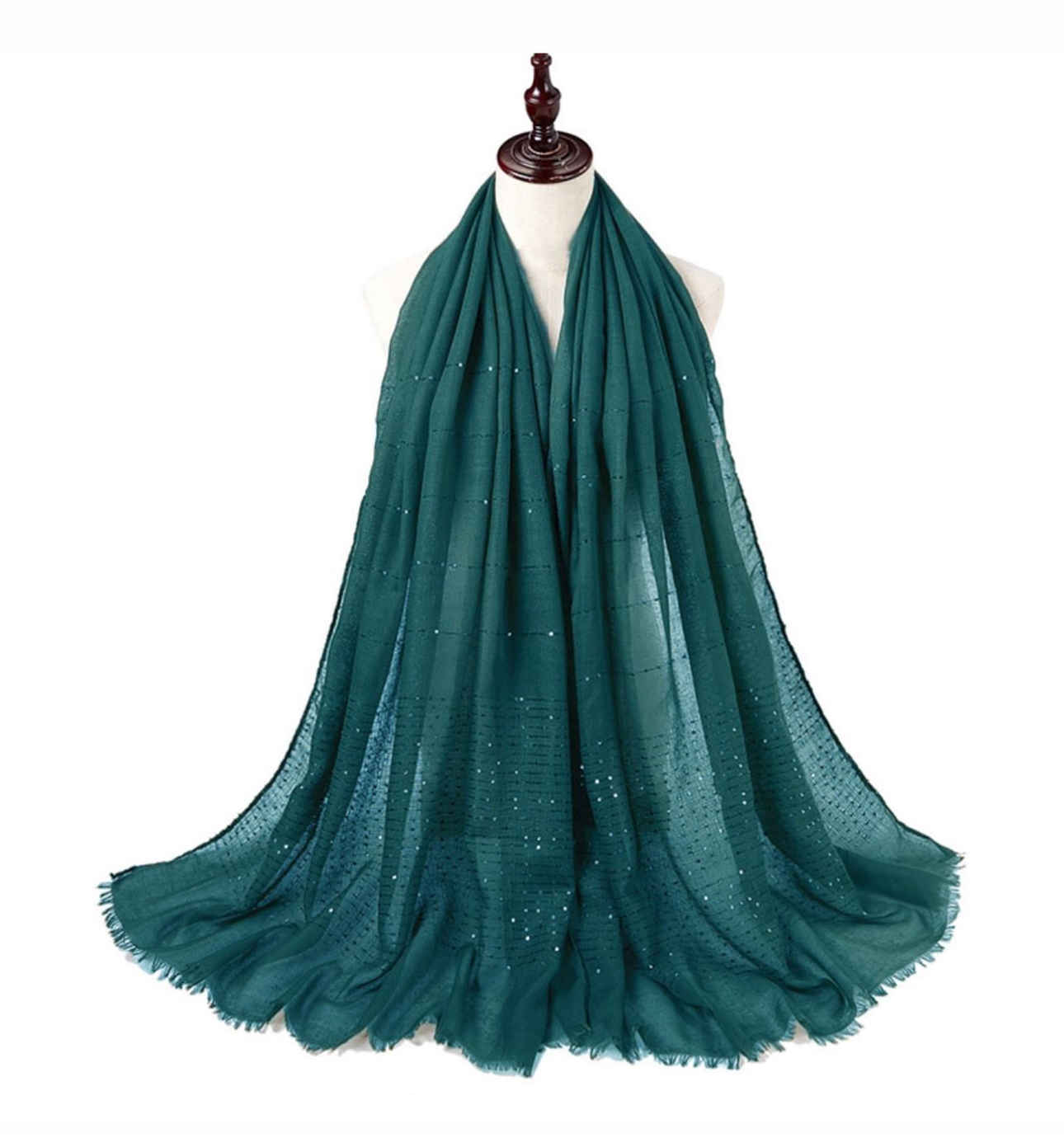 Sequins Cotton Hijabs