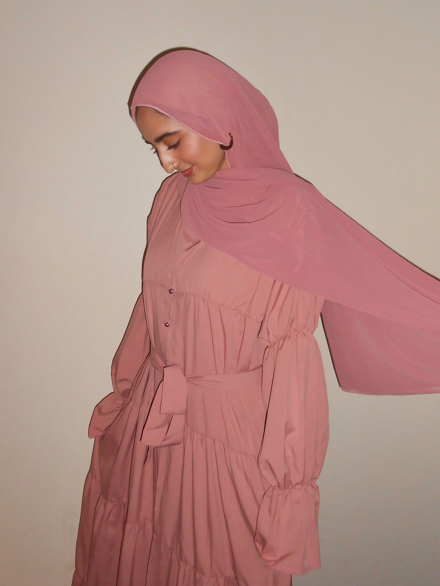 4 Piece Layered Abaya Set💕