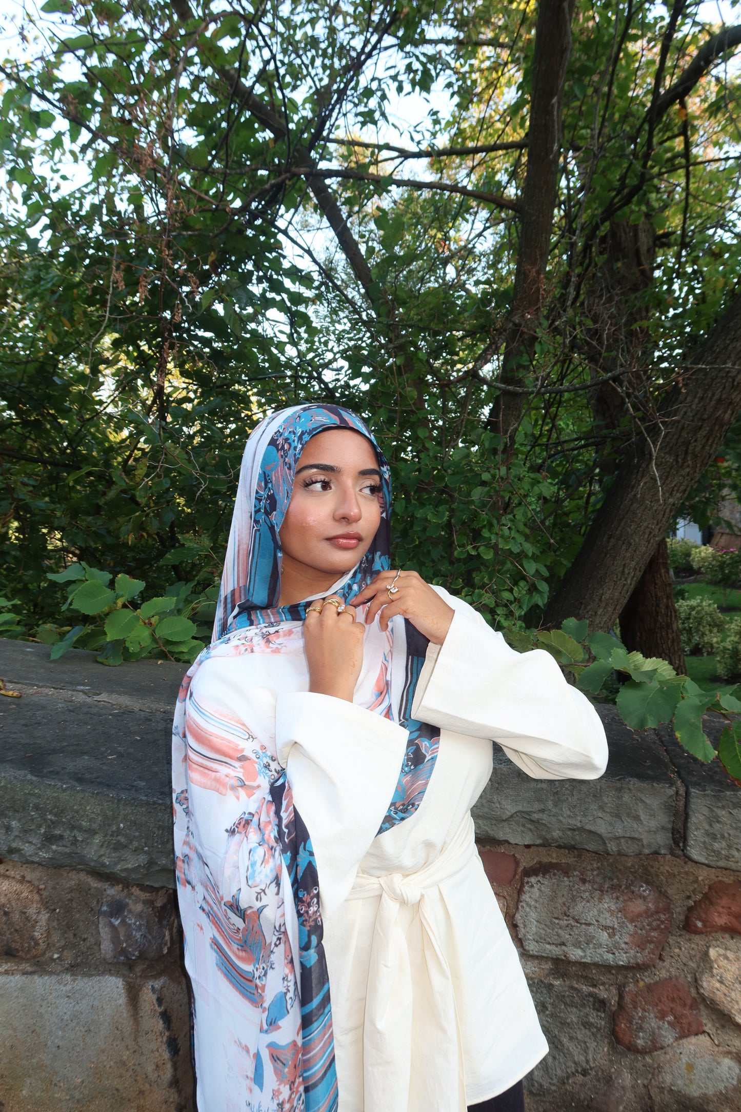 Serenity Mist Pashmina