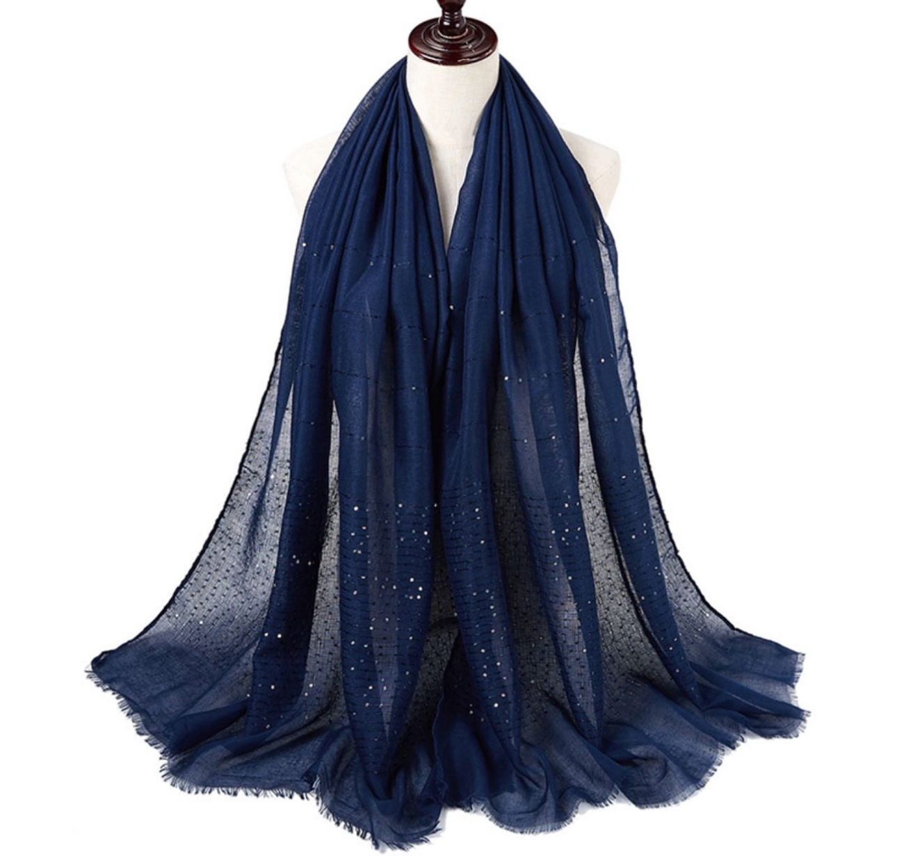 Sequins Cotton Hijabs