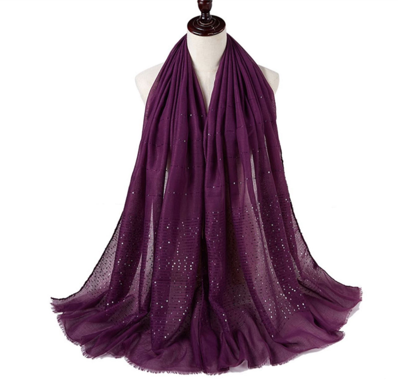 Sequins Cotton Hijabs