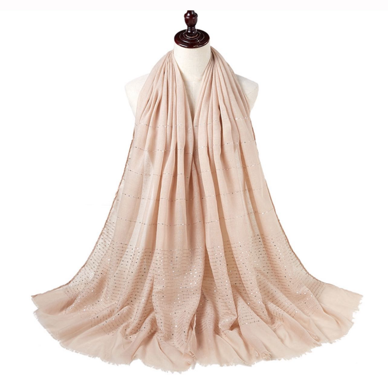 Sequins Cotton Hijabs