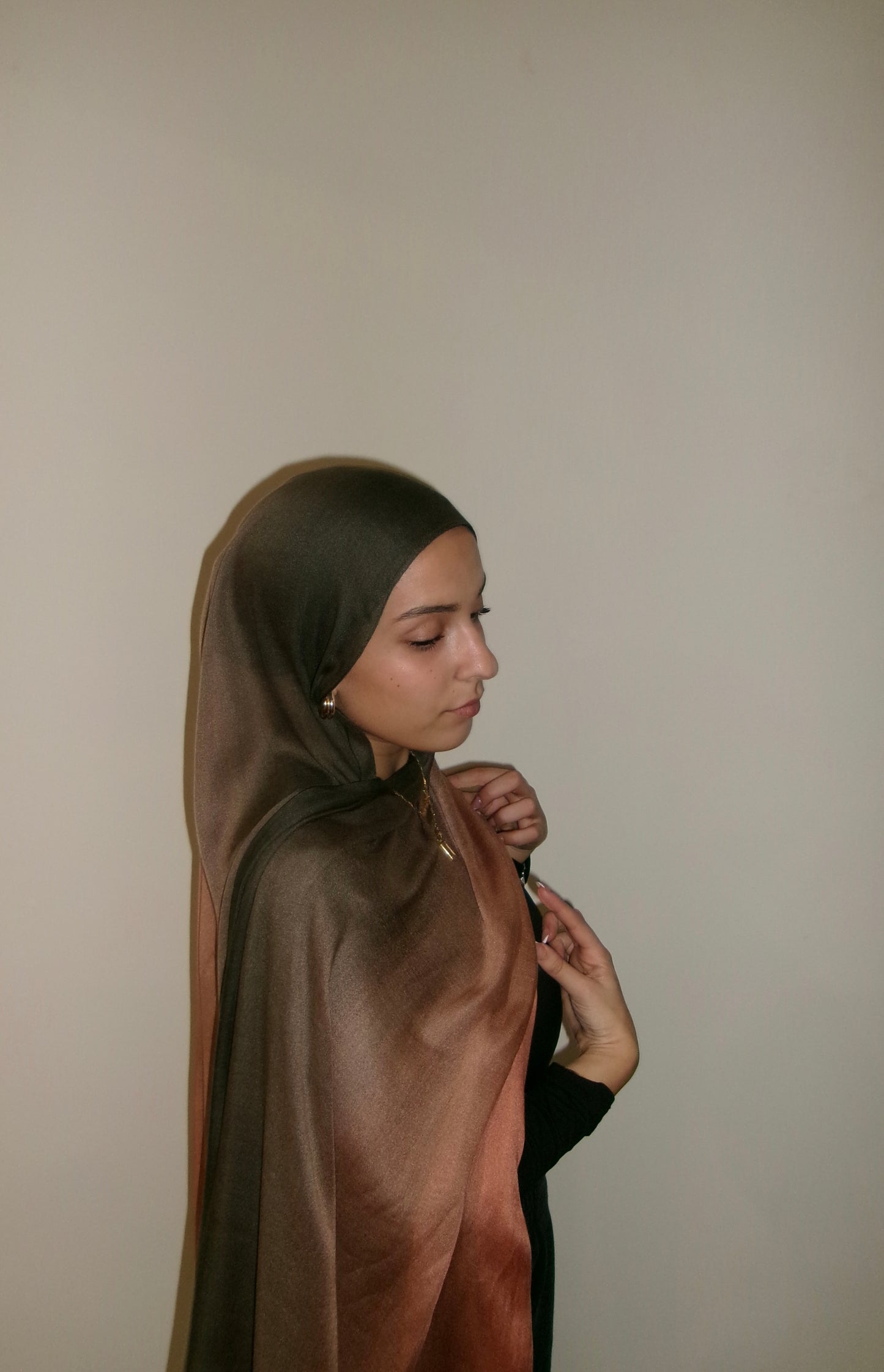 Ombre Olive Peach