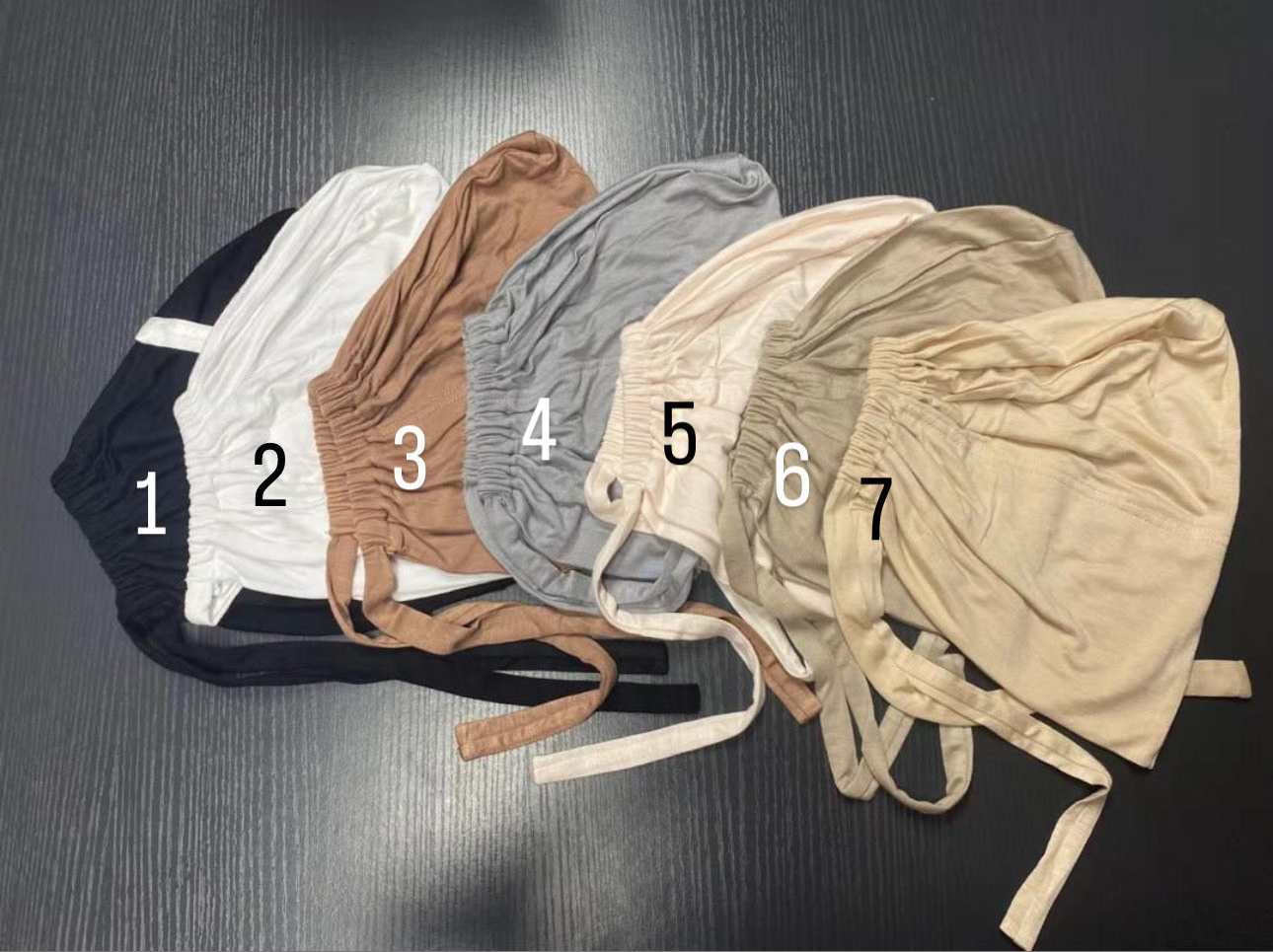Tie Back Under Caps