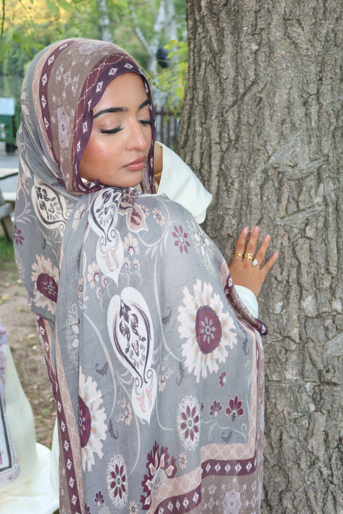 Autumn Sage Pashmina