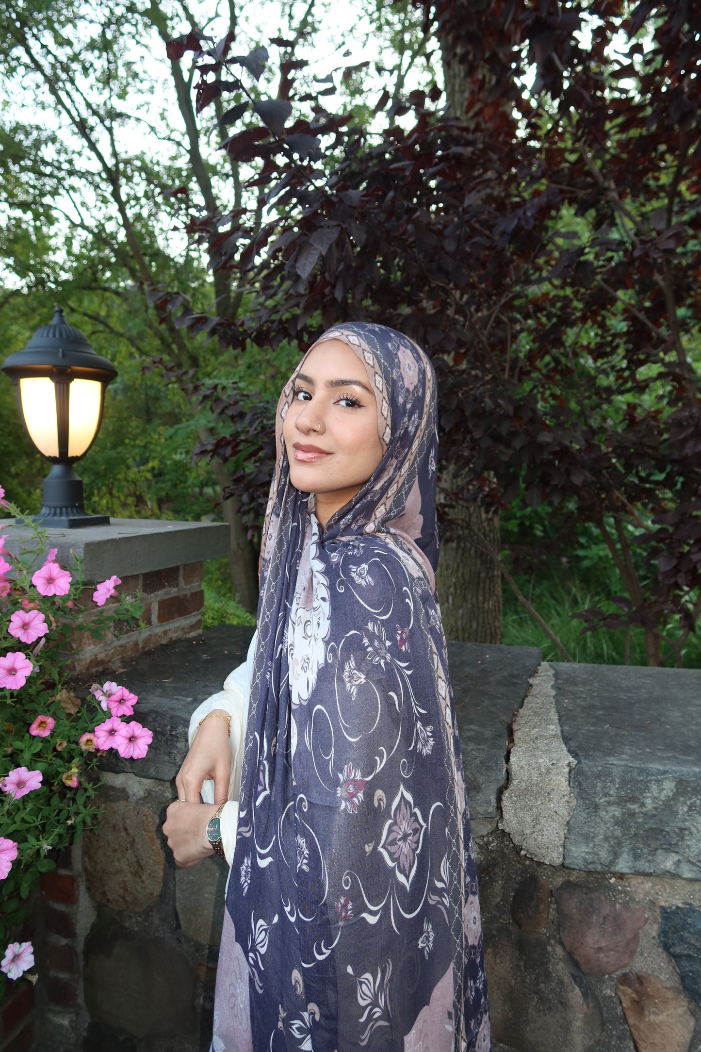 Navy Midnight Pashmina