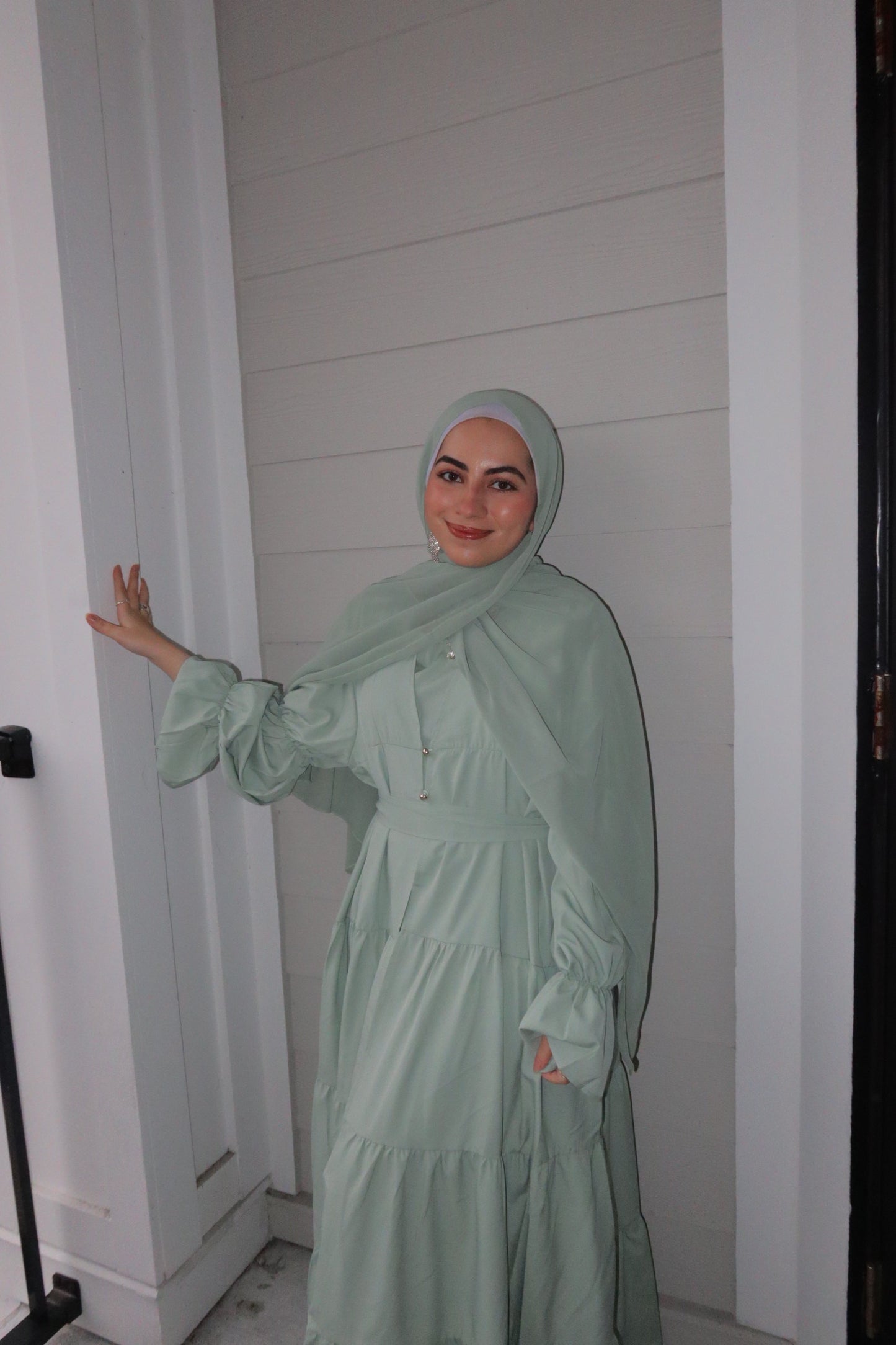 4 Piece Layered Abaya Set💕
