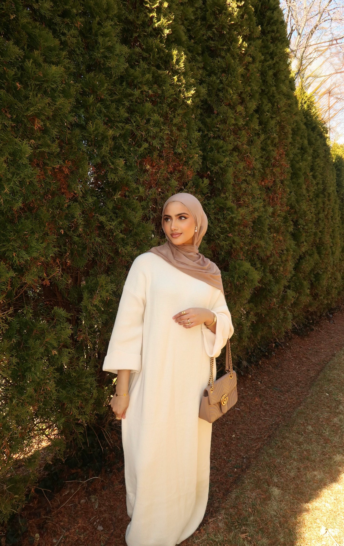 Knitted Winter Abaya