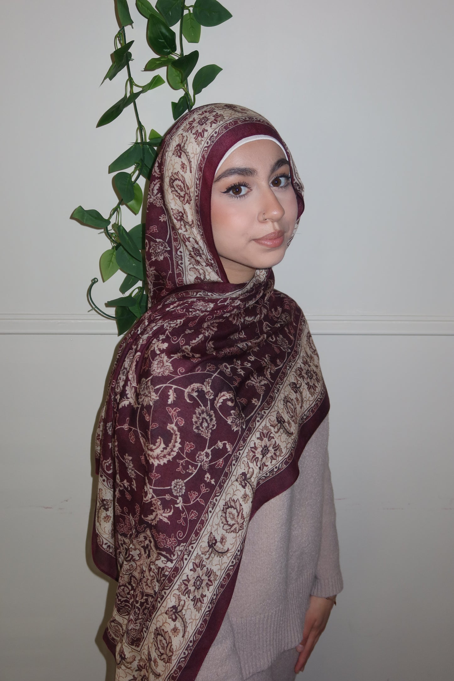 Berry Wine Pashmina
