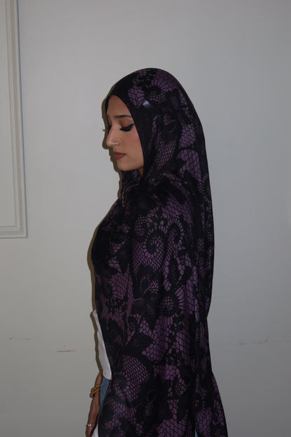 Purple Vintage Lace