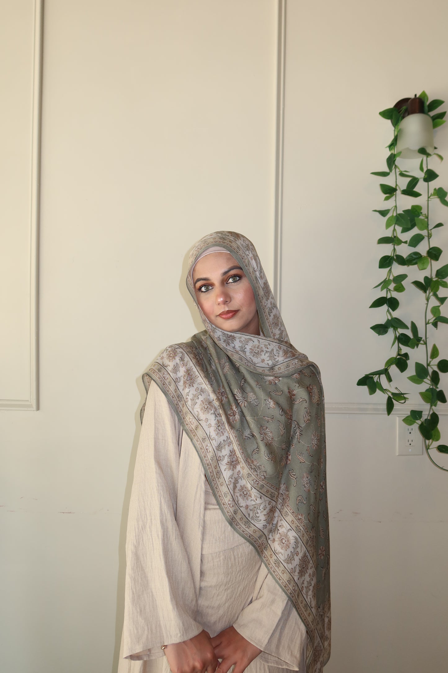 Soft Sage Pashmina