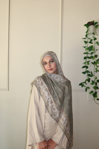 Soft Sage Pashmina