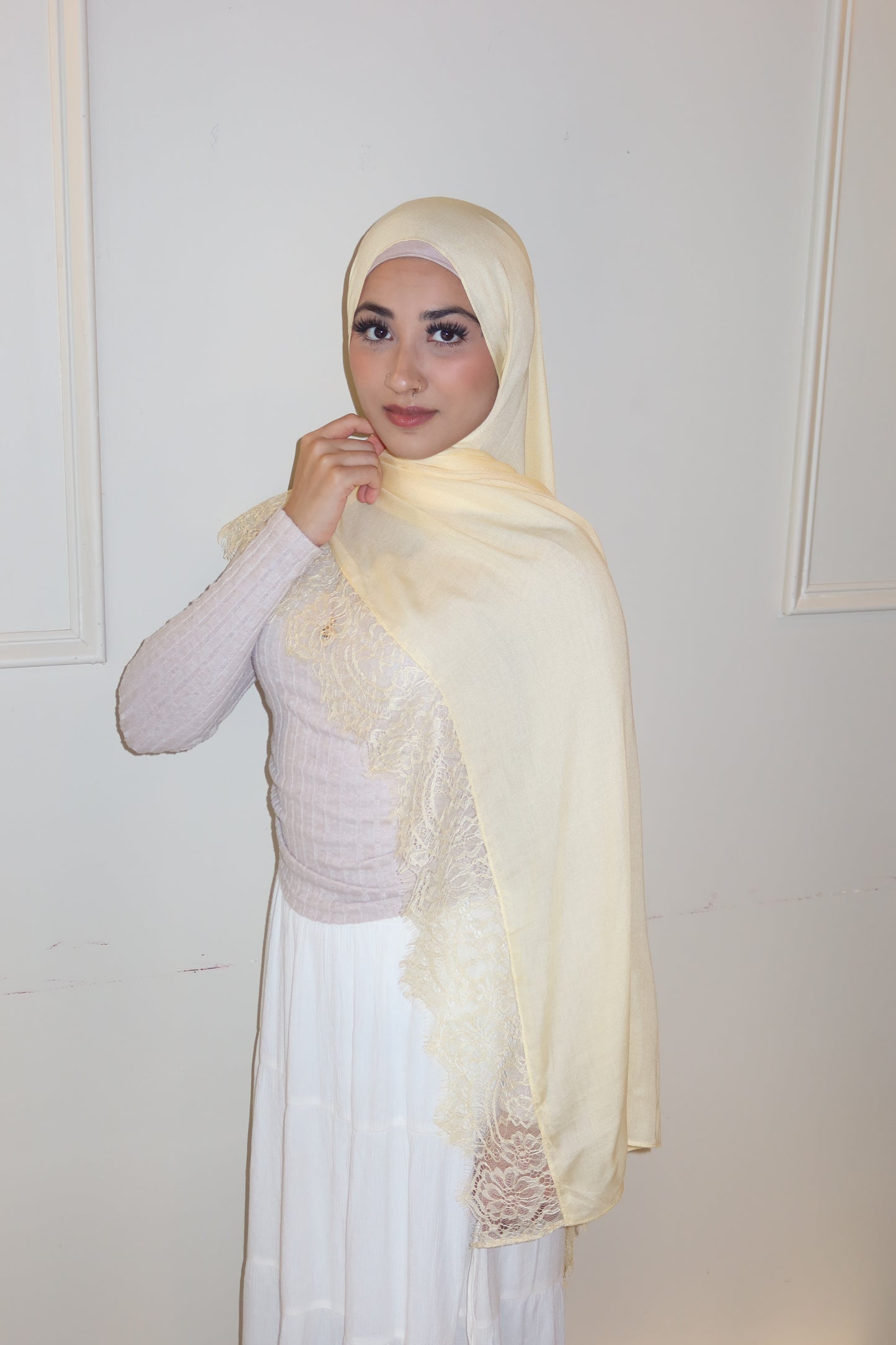 Butter Yellow Lace