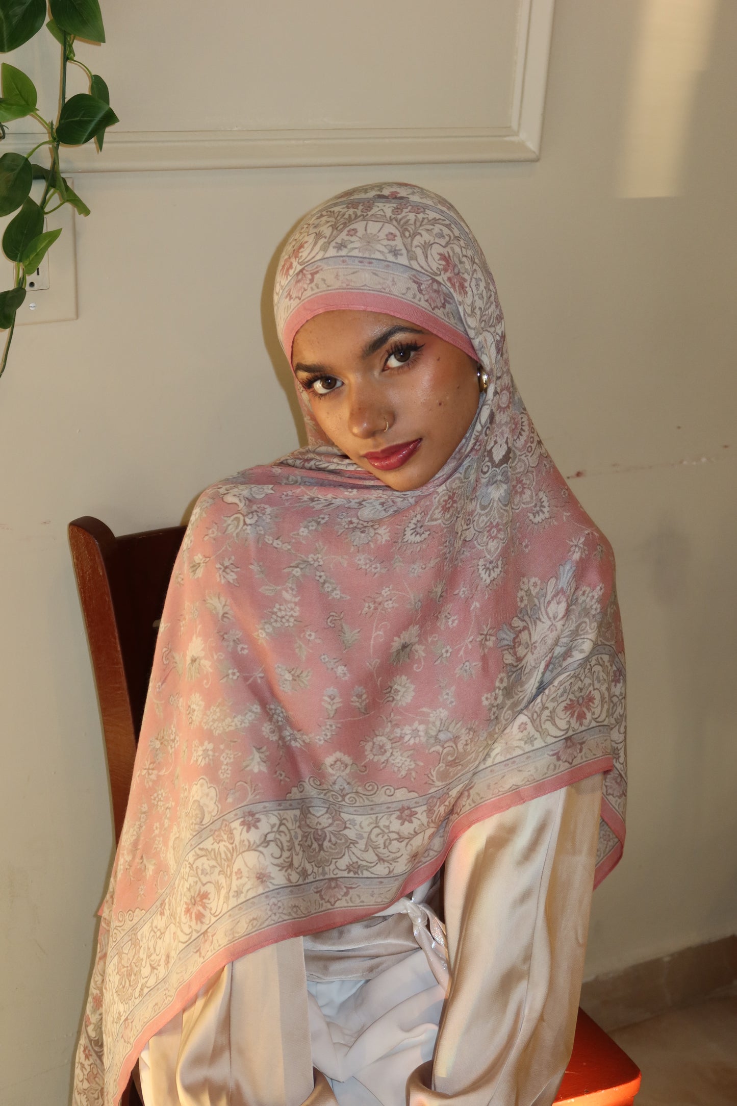 Pink Glory Pashmina