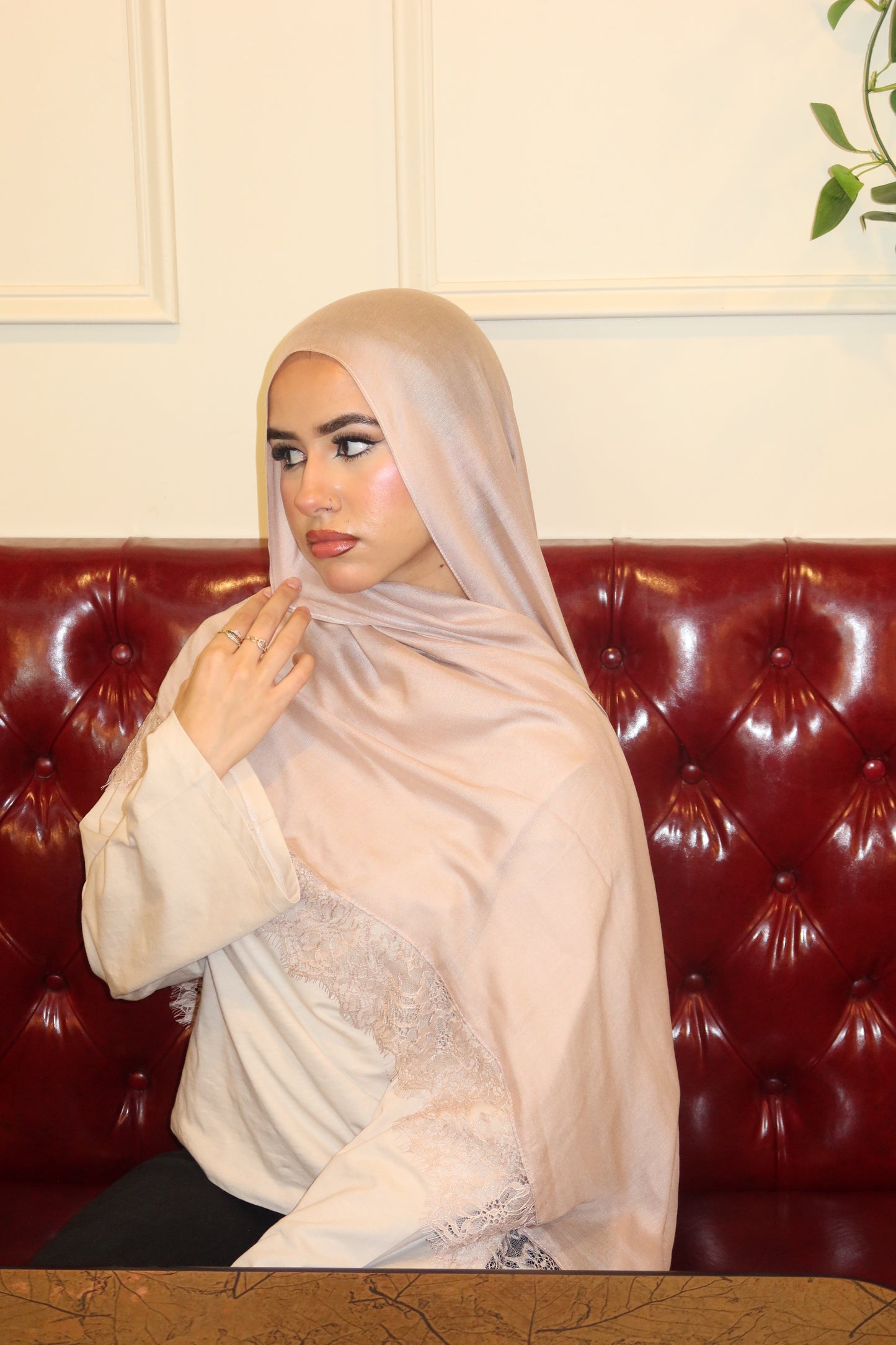 Champagne Blush Lace