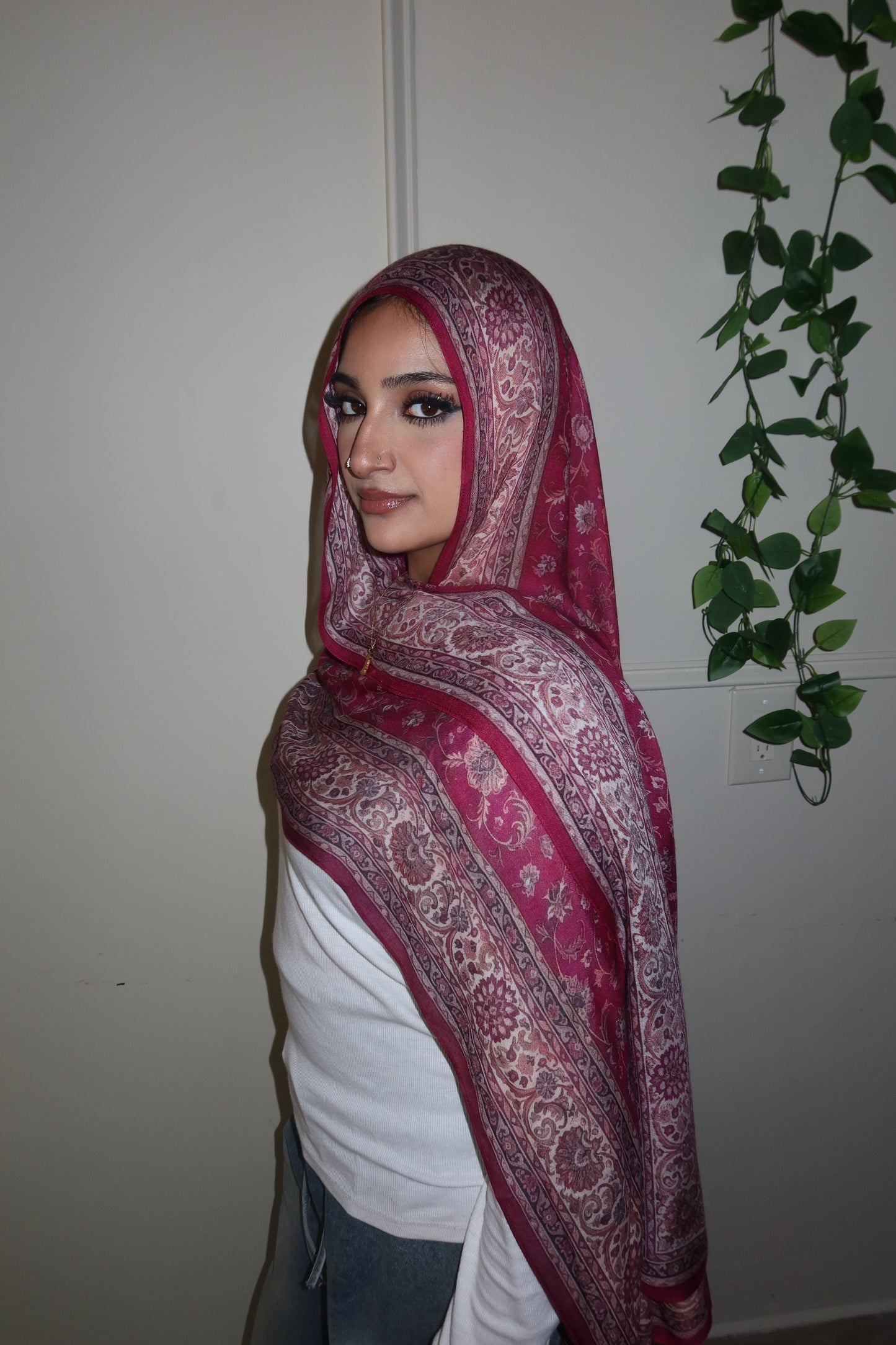Fuchsia Pashmina