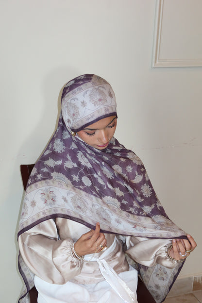 Plum Haze Pashmina