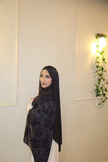 Black Vintage Lace