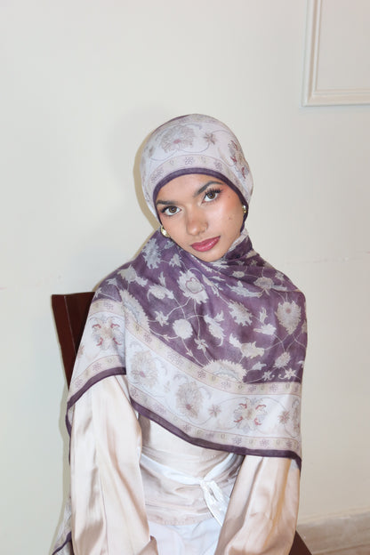 Plum Haze Pashmina