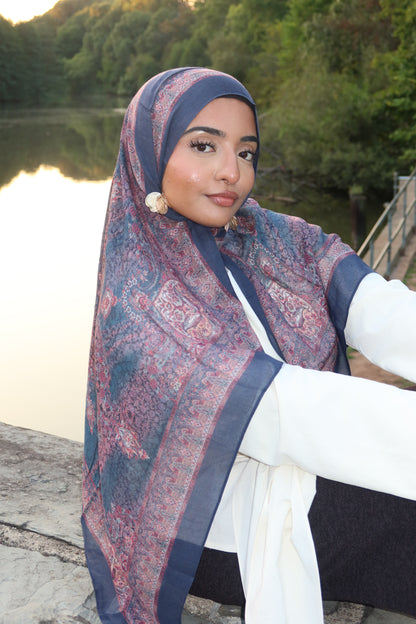 Royal Teal Pashmina