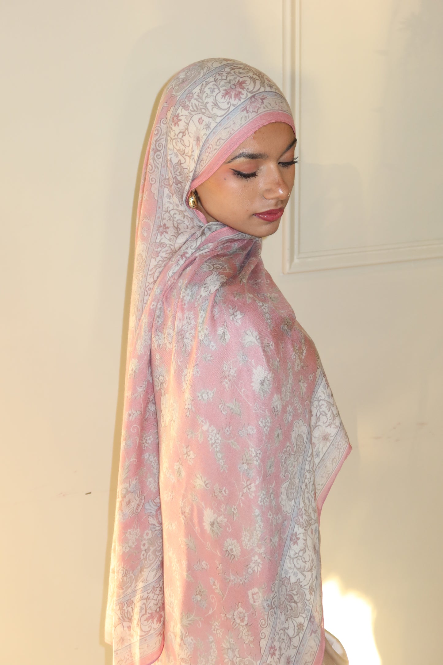 Pink Glory Pashmina