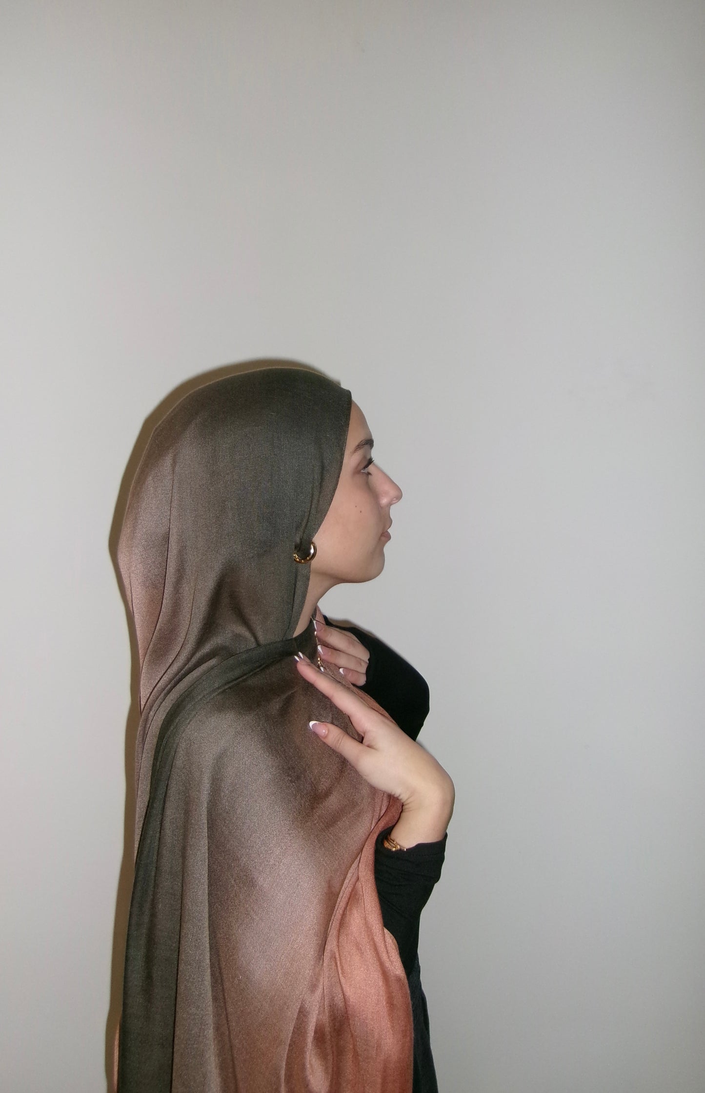 Ombre Olive Peach