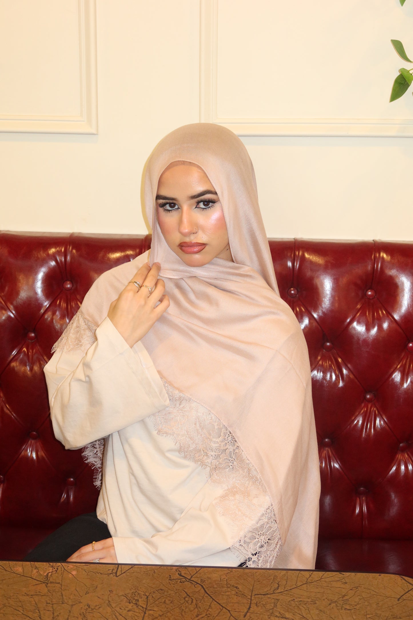 Champagne Blush Lace