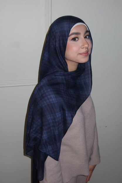 Navy Blue Plaid
