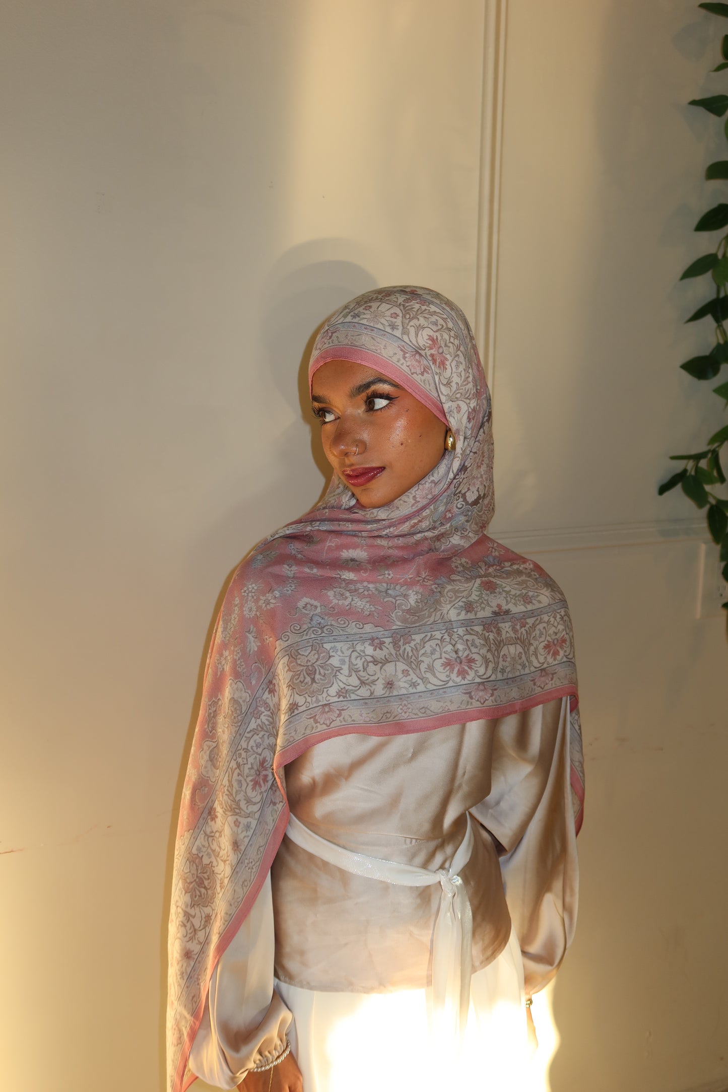 Pink Glory Pashmina