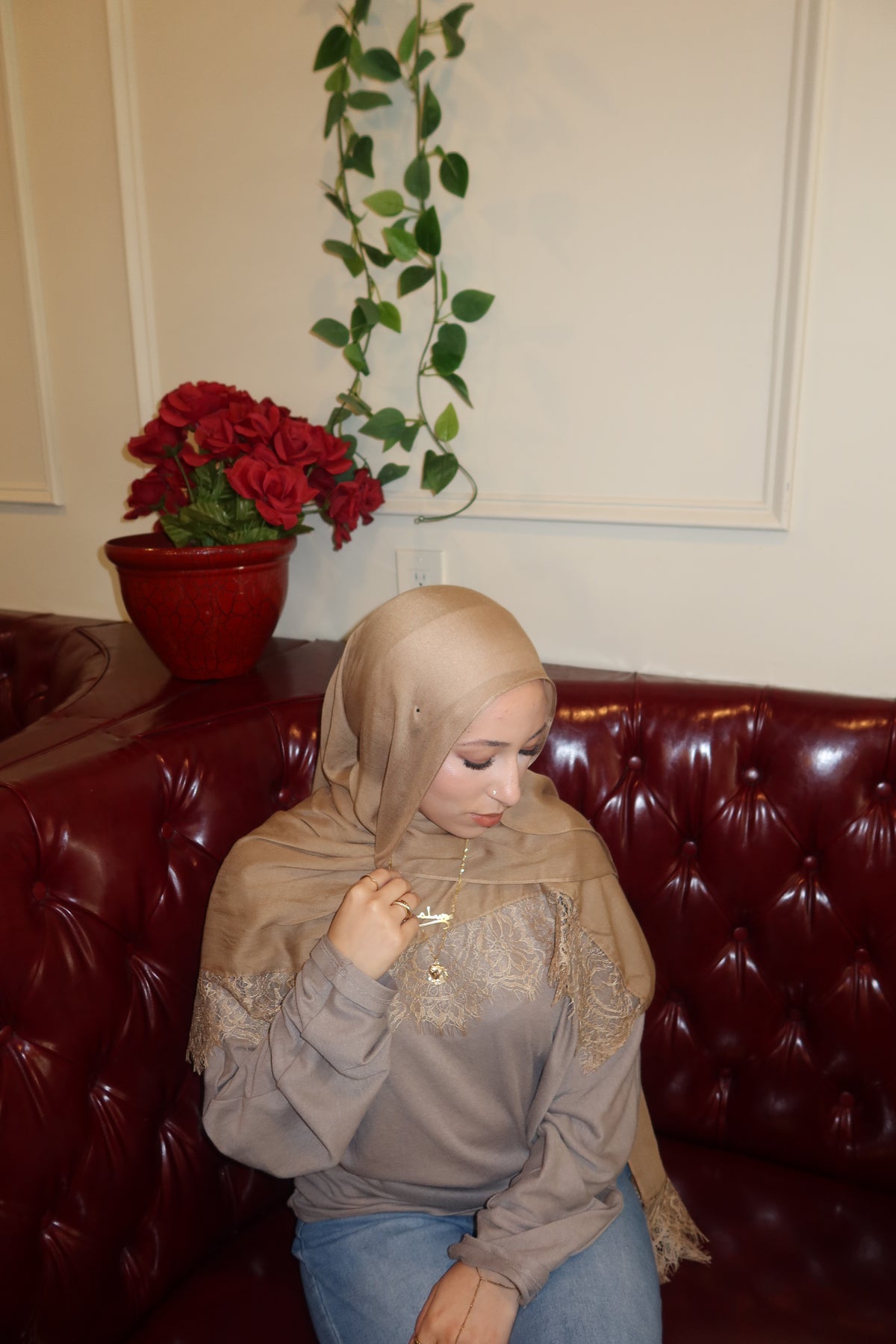 Golden Caramel Lace