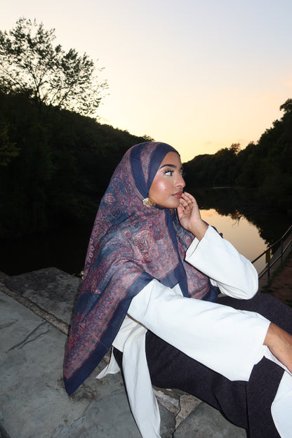 Royal Teal Pashmina