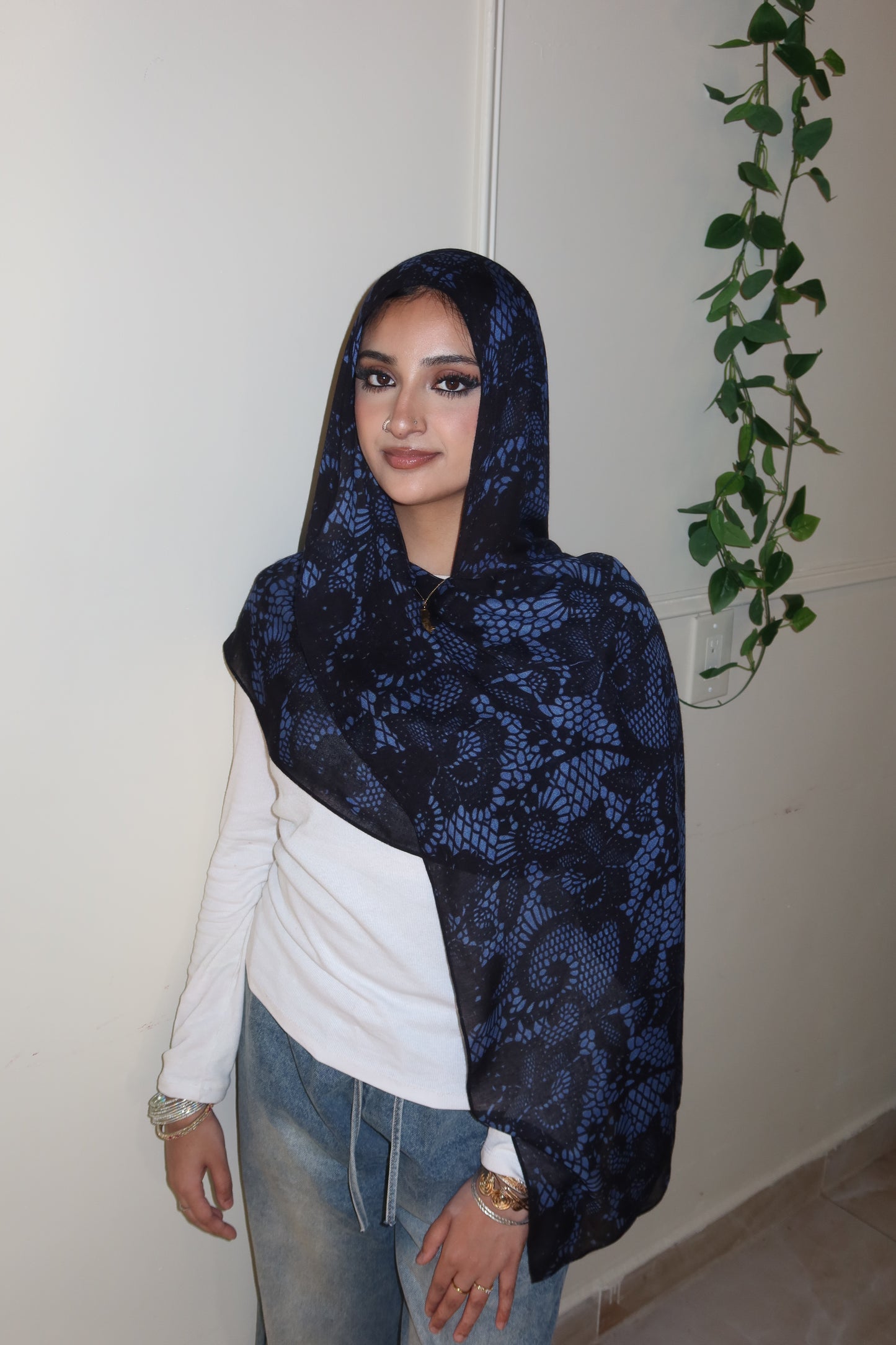 Blue Vintage Lace