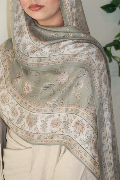 Soft Sage Pashmina