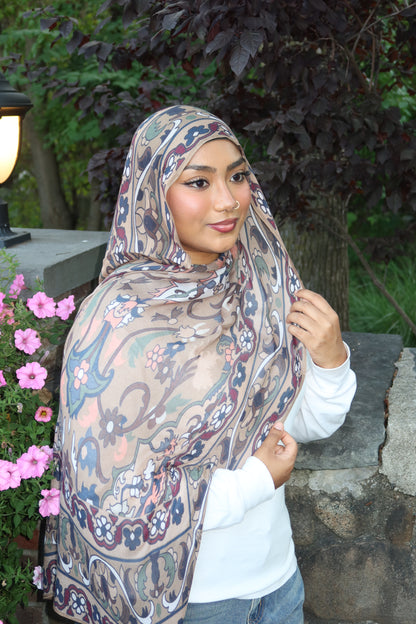 Golden Serenity Pashmina