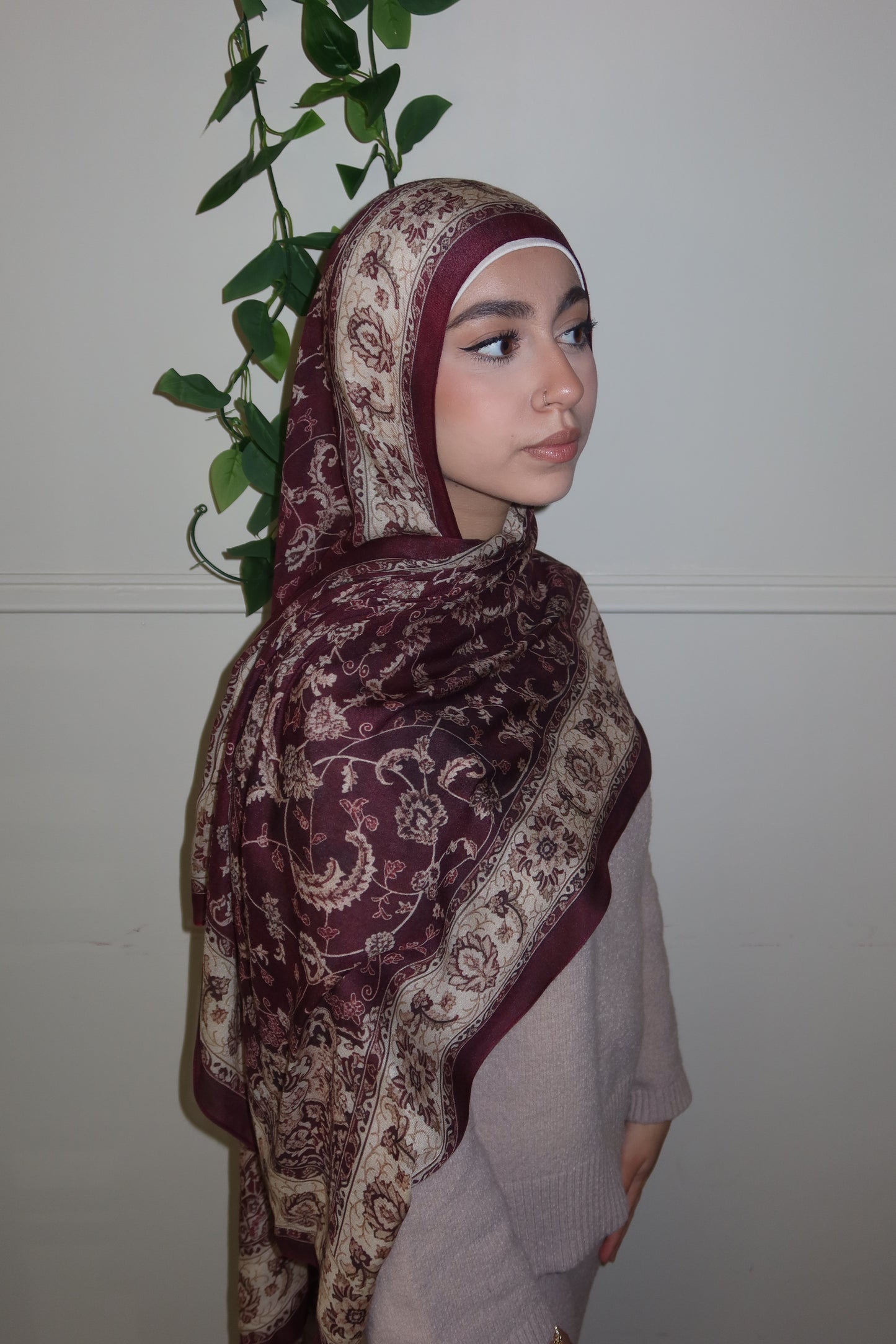 Berry Wine Pashmina