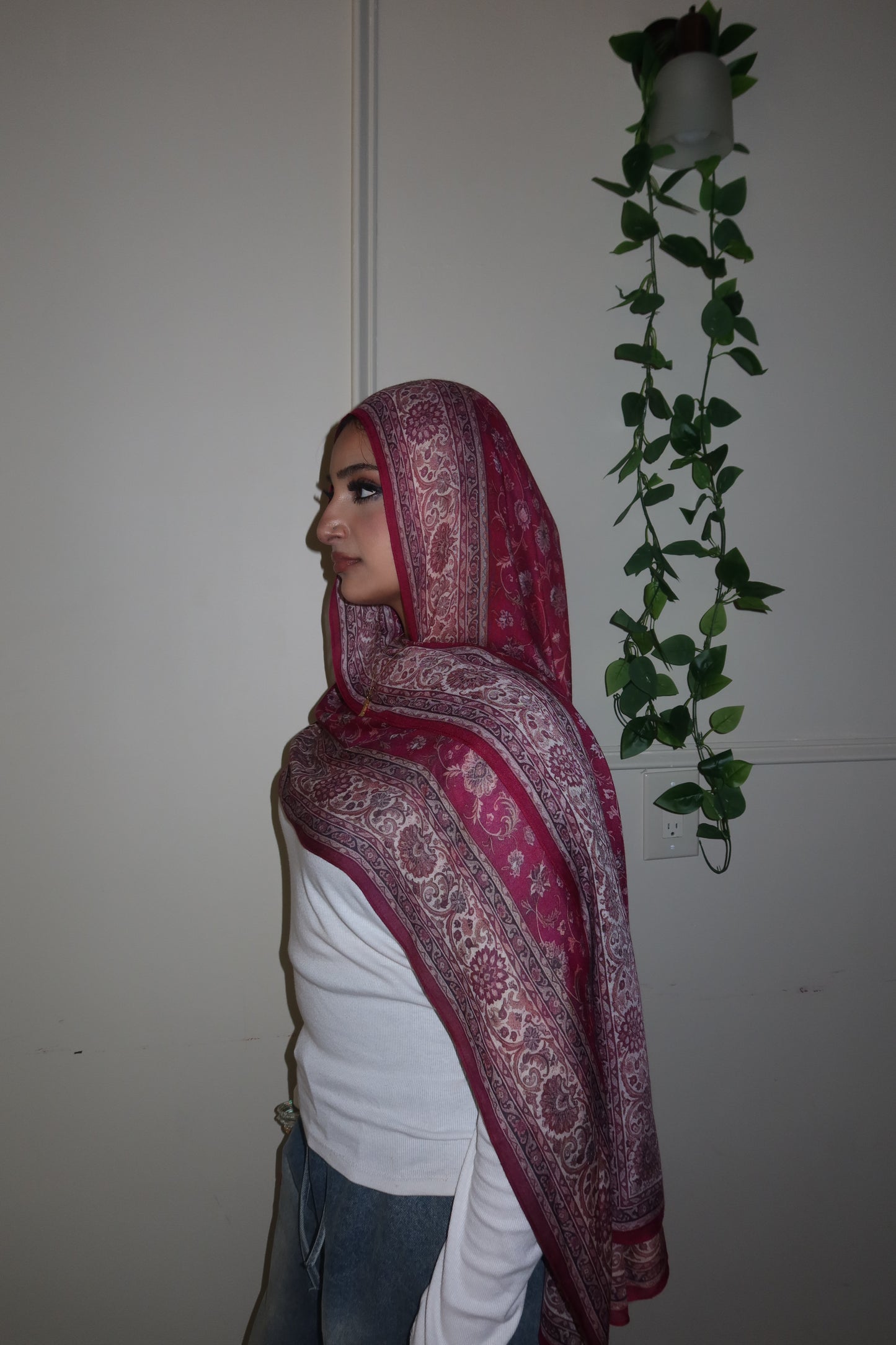 Fuchsia Pashmina