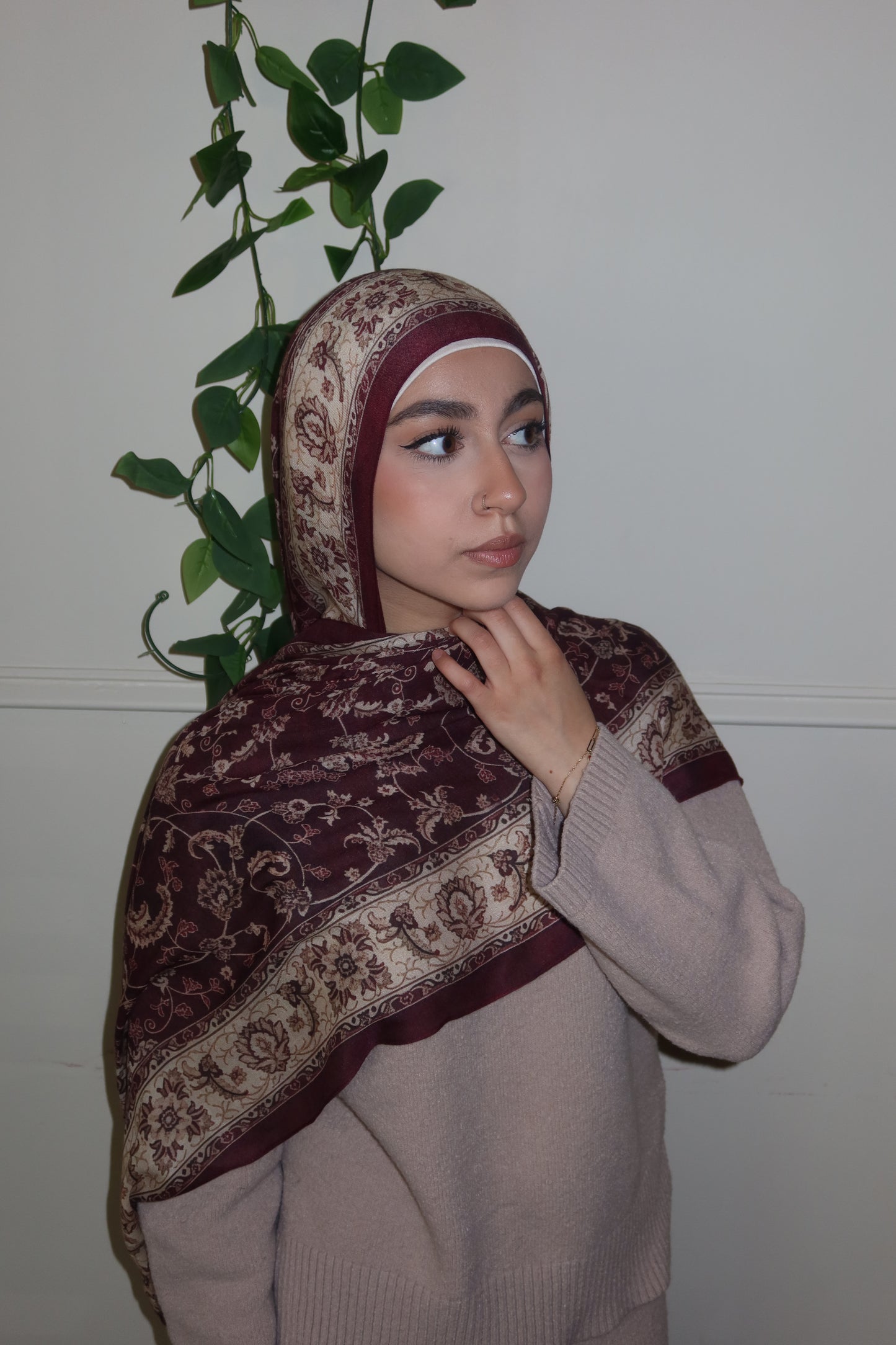 Berry Wine Pashmina