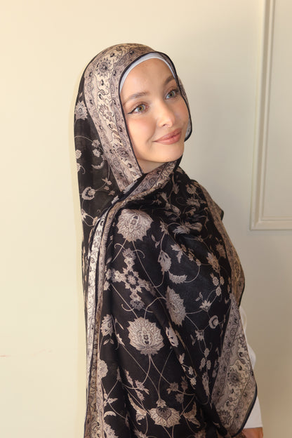 Black Taupe Pashmina