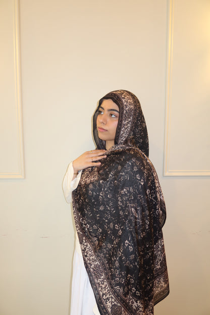 Black Elegance Pashmina