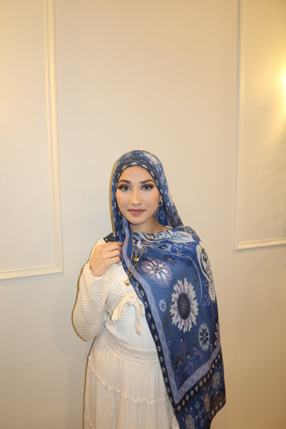 Royal Blue Pashmina