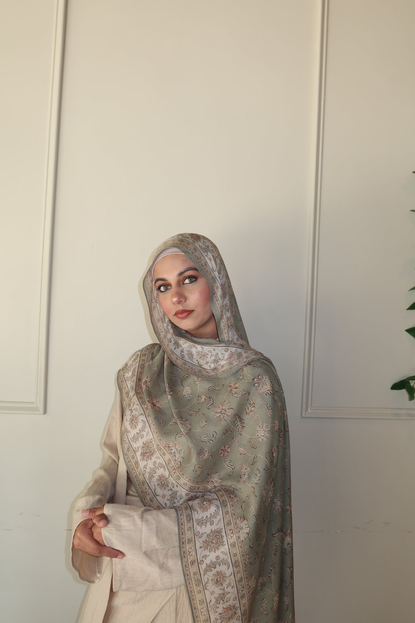 Soft Sage Pashmina