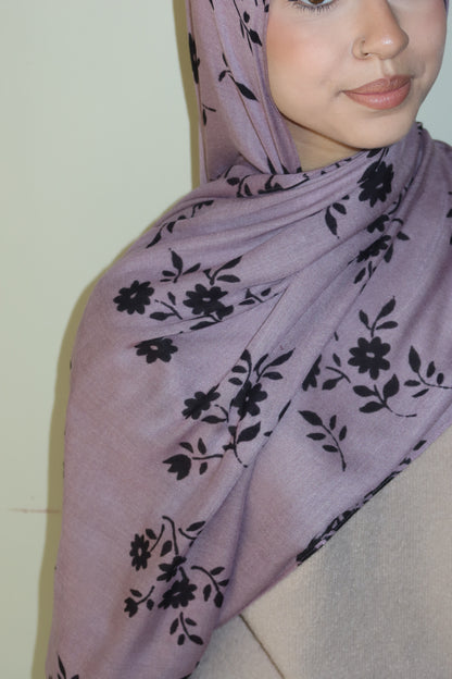 Purple Daisy Floral