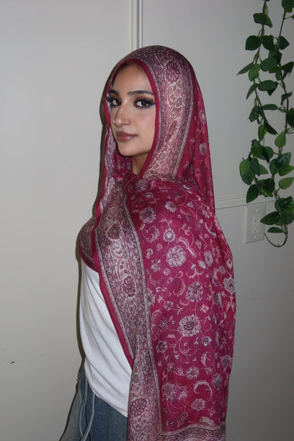 Fuchsia Pashmina
