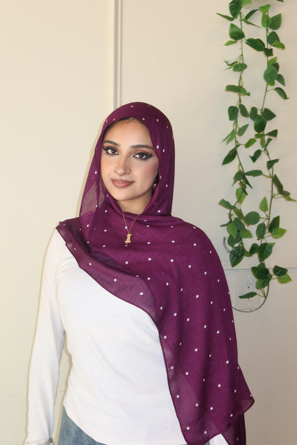 Purple Polka Dot